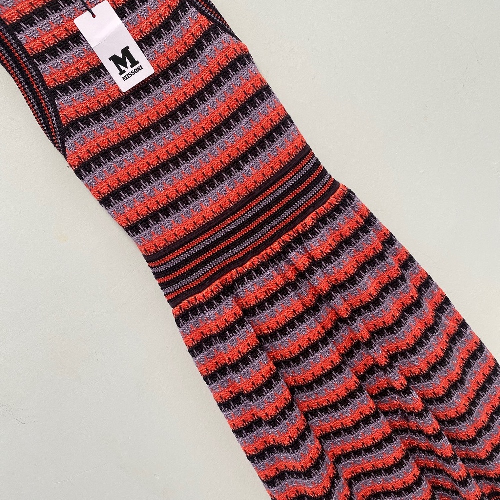 NEW M Missoni knit backless dress size 40/ 4 US